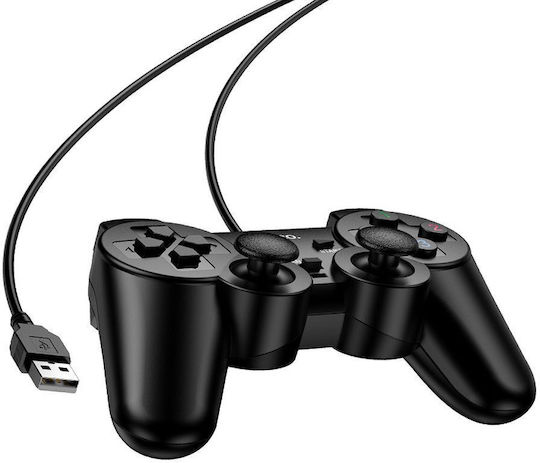 Hoco Fast Link GA3 Ενσύρματο Gamepad για PC Μαύρο
