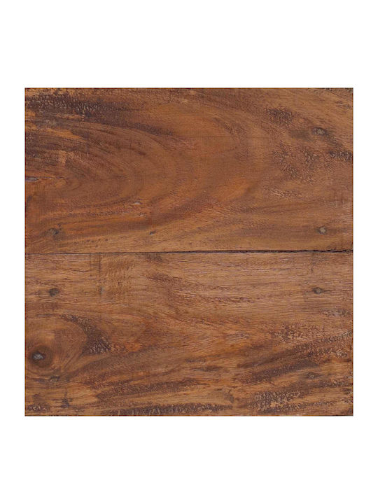 vidaXL Coffee Table from Solid Wood Natural M30xL30xH38cm