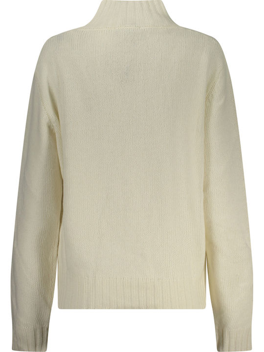 Women's Sweater Woolen White