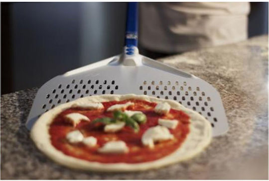Gimetal Pizza-Schaufel Aluminium Durchlöchert 35x35cm