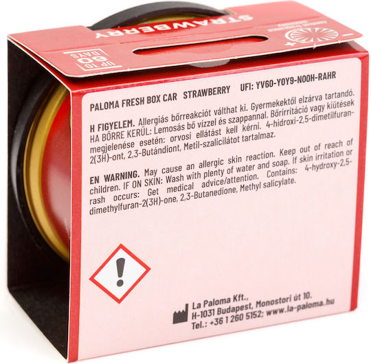 Aromatic Mașină Căpșună 25gr 1buc