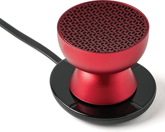 Lexon Tamo Bluetooth-Lautsprecher mit Akkulaufzeit bis zu 6 Stunden Rot