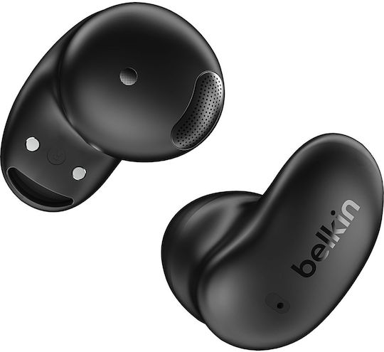 Belkin SoundForm Anywhere Earbud Bluetooth Handsfree Earphones with Sweat Resistance and Charging Case Black