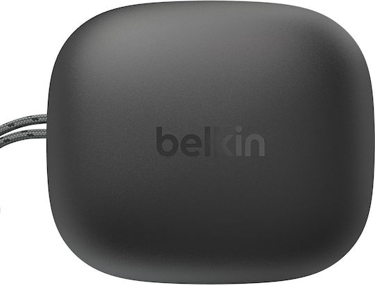 Belkin SoundForm Anywhere Earbud Bluetooth Handsfree Earphones with Sweat Resistance and Charging Case Black