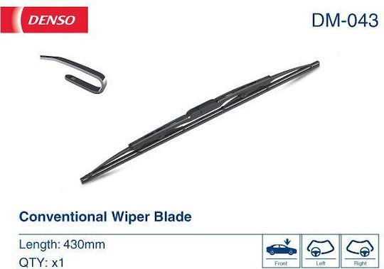 Denso Lamelă Ștergător Auto Șofer 430mm