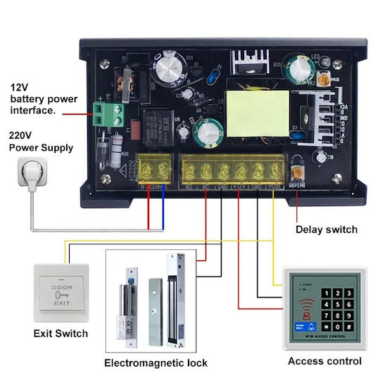 Electric Strike A-Home EL-180