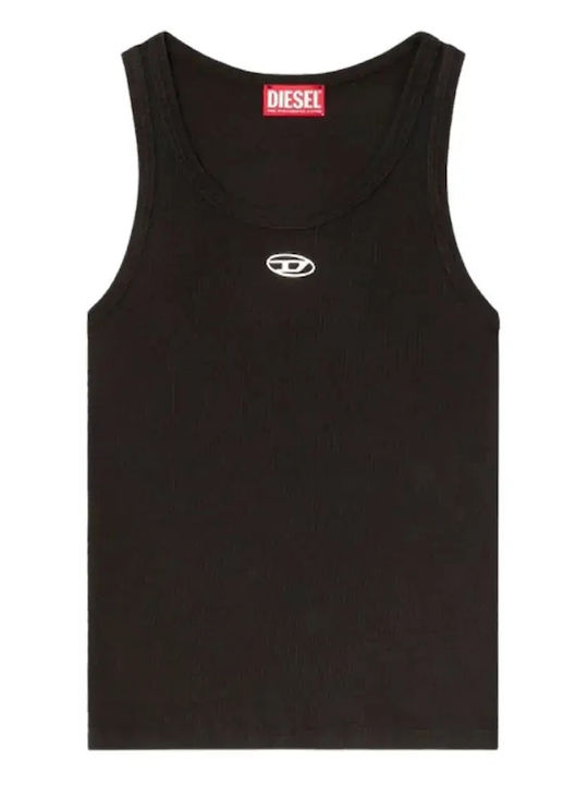 Women's Blouse Cotton Sleeveless Black