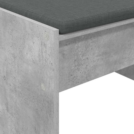 Έπιπλο Εισόδου με Παγκάκι Γκρι 103x38x40εκ. Έπιπλο Εισόδου με Παγκάκι Γκρι 103x38x40εκ.