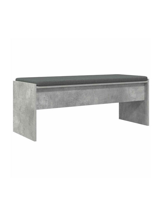 Мебел за антре с Пейка Сив 103x38x40см