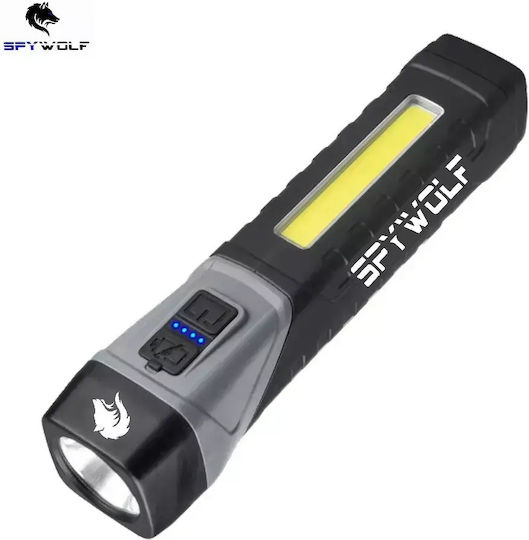 Rechargeable Work Light with Extension Cord LED with Brightness up to 2900lm Lens
