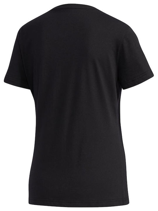 Shiny Graphic Γυναικείο T-shirt Μαύρο