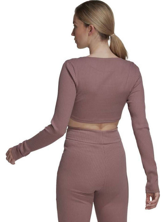 adidas Studio Lounge Blouse Carbon