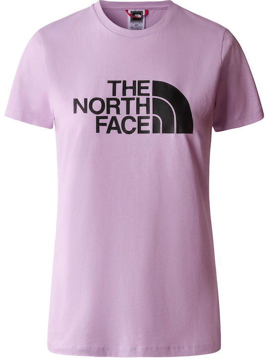Easy Γυναικείο Αθλητικό T-shirt Μωβ