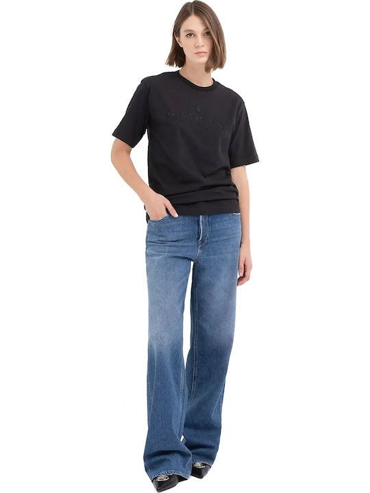 Damen T-Shirt Schwarz