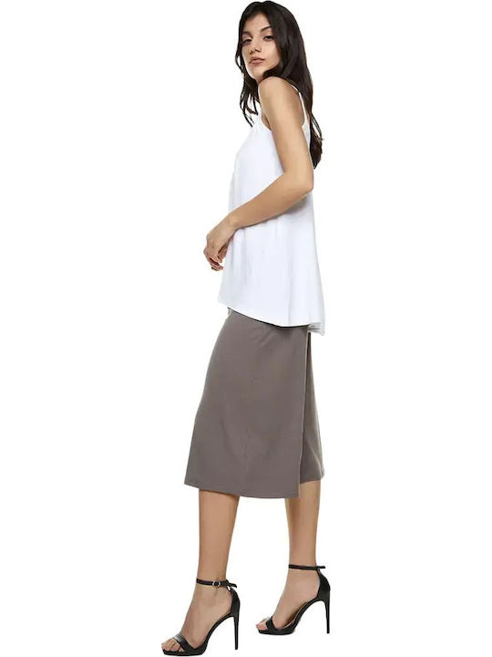 Women's Summer Cotton Sleeveless White Blouse