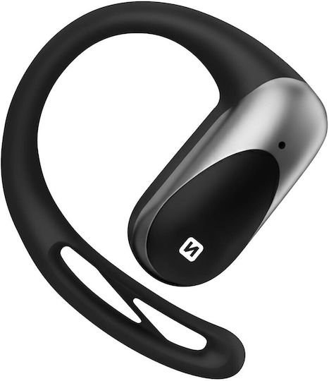 Swissten Run Open Ear Bluetooth Handsfree Headphones With Sweat Resistance And Charging Case Black