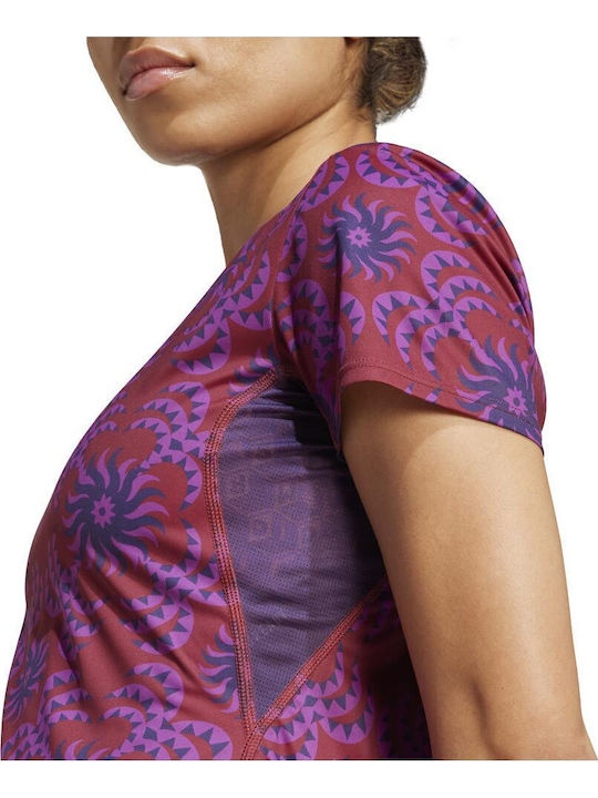 Adizero Women's Athletic T-shirt Fast Drying Purple
