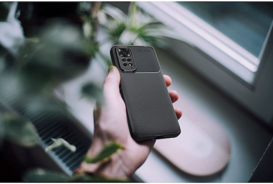 Premium Back Cover Silicon Negru (XIAOMI Redmi 15C)