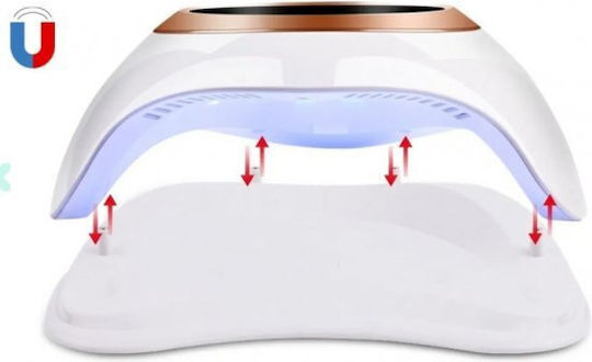 Factory Sun H9 Plus Φουρνάκι Νυχιών UV / LED 88W Ροζ