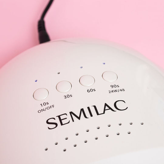 Semilac Nail Polish Curing Lamp UV / LED White