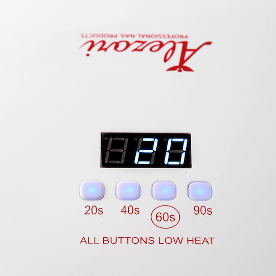 Alezori Лампа за изпичане на нокти UV / LED 60W Бял
