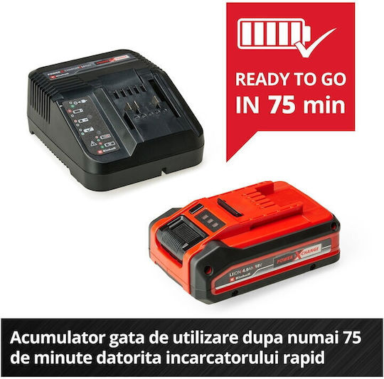Einhell Σετ Μπαταρίας Χωρητικότητας 4Ah 18V με Φορτιστή