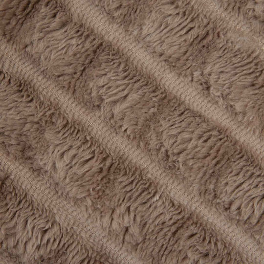 vidaXL Фотьойл Throw Полар 240x220см Камилопардова