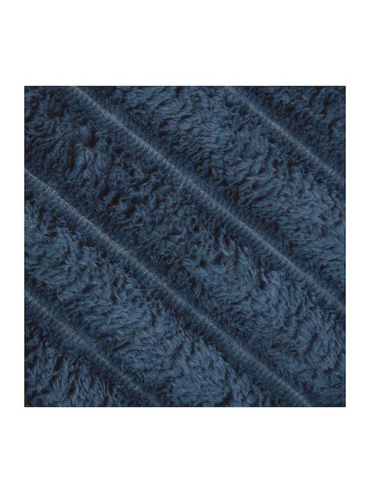 vidaXL Decken & Couchdecken Sesselüberwurf Fleece 150x130cm Dunkelblau