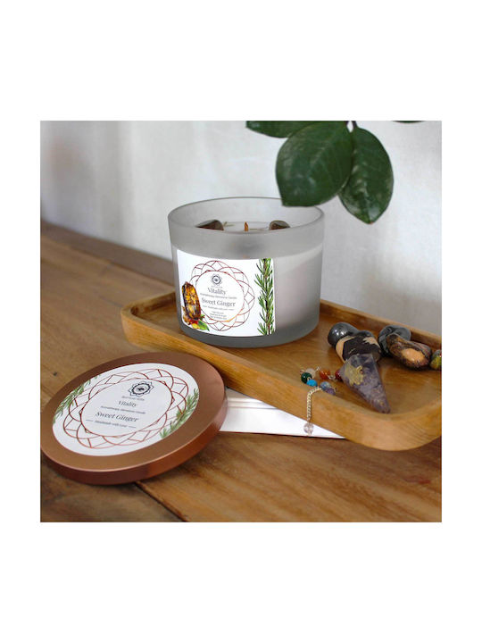 Green Tree Candle Company Aromatic Soy Candle in Green Jar 256g