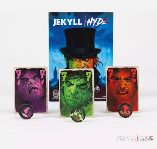 Board Game Jekyll and Hyde for 2 Players 10+ Years Old (PL) Nasza Ksiegarnia