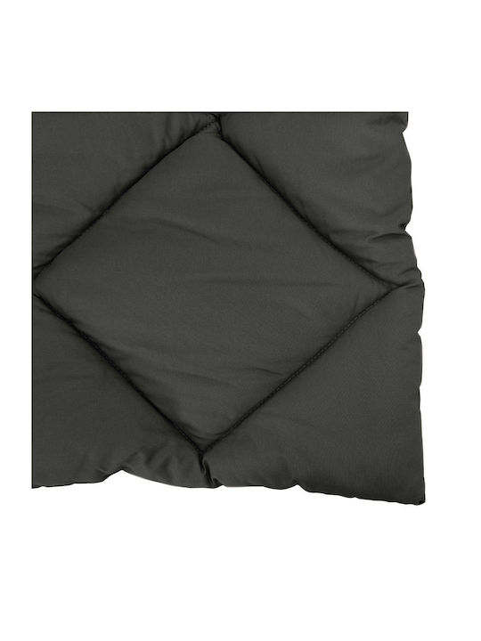 vidaXL Κουβέρτα Διπλή 200x140εκ. Ανθρακί
