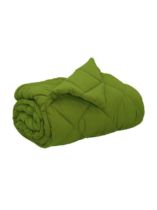 vidaXL Super King Decke 240x200cm Grün