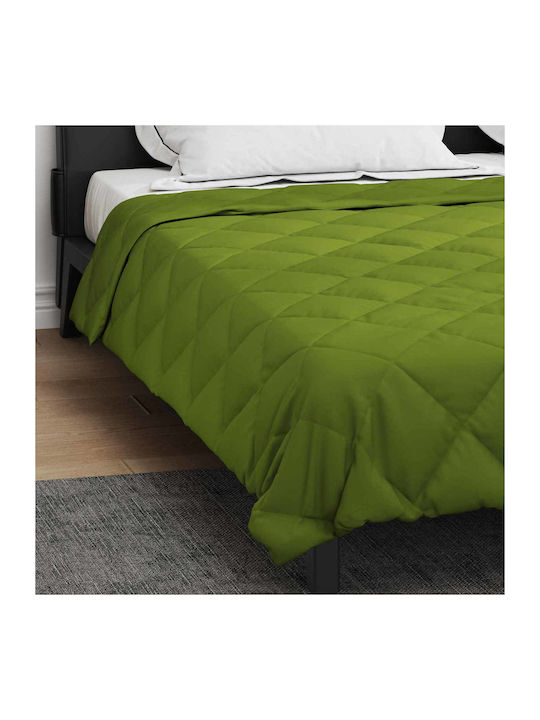 vidaXL Super King Decke 240x200cm Grün