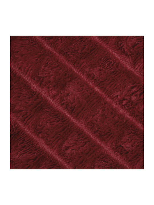 vidaXL Fleece Decke Übergröße 240x220cm Türkis, Rot
