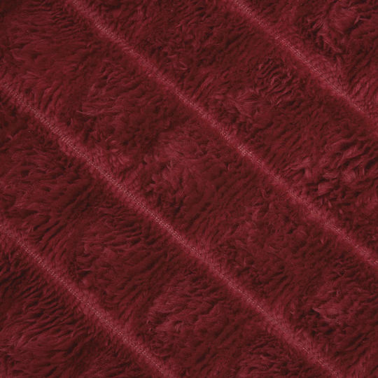 vidaXL Κουβέρτα Fleece Υπέρδιπλη 240x220εκ. Βεραμάν, Κόκκινο
