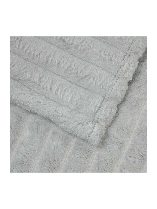 vidaXL Fleece-Decke Doppel 200x150cm Grau