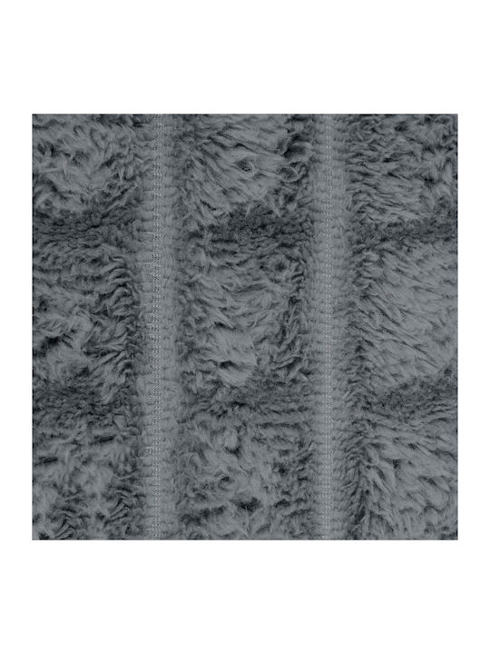 vidaXL Fleece Decke Einzeln 150x130cm Dunkelgrau