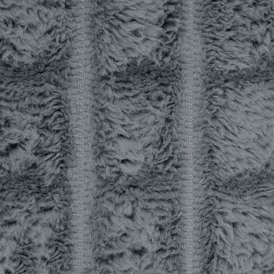 vidaXL Fleece Decke Einzeln 150x130cm Dunkelgrau