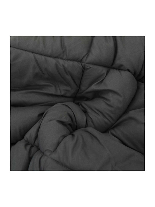 vidaXL Плик за Завивка Двоен 200x200 Anthracite, Tan