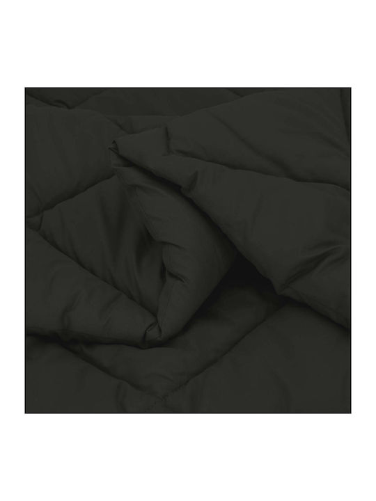 vidaXL Плик за Завивка Кинг Сайз 220x240 Черно