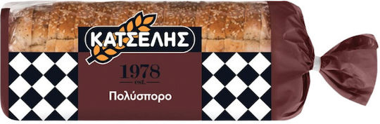 Κατσέλης Ψωμί του τοστ Πολύσπορο Πολύσπορο 500gr