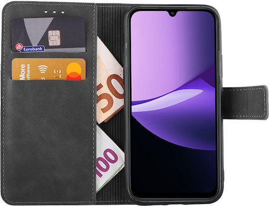 Lime Essential Magnet Книга Изкуствена кожа Сив (Redmi 15C)