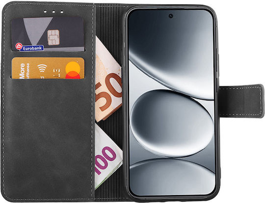 Lime Essential Magnet Book Δερματίνης Γκρι (Redmi Note 15 Pro 5G)