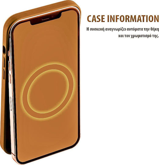 Idol 1991 Velvet Back Cover Silicone Orange (iPhone Air)