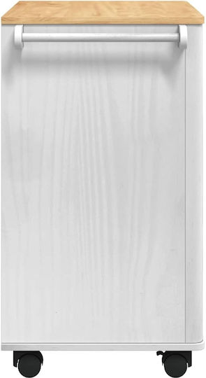 Dulap De Bucătărie De Pardoseală Alb 72.5x45x80cm