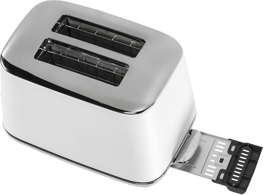 Sage The Toast Select Luxe Φρυγανιέρα 2 Θέσεων 1000W Λευκή