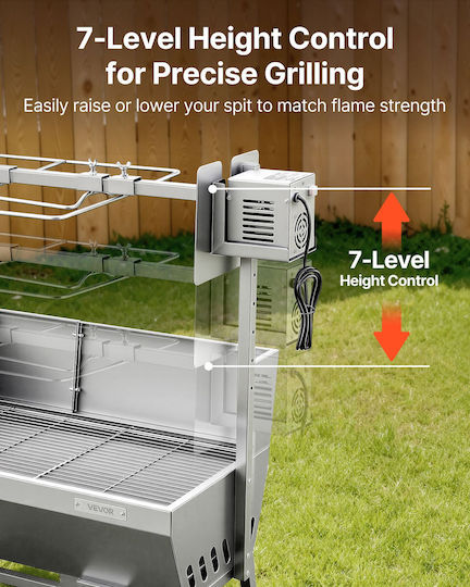 Vevor Stainless steel Charcoal Grill for Lamb