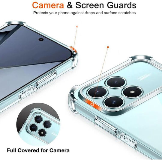 Techsuit Back Cover Σιλικόνης Διάφανο (Poco F8 Pro)