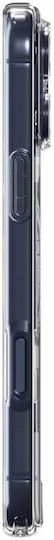 Spigen Ultra Hybrid MagFit Rückseite Umschlag Silikon / Kunststoff 2mm Transparent Tiefblau (iPhone 17 Pro Max)
