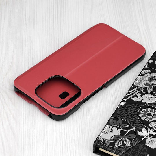 Techsuit Efold Series Umschlag Rückseite Rot (Xiaomi 15T)